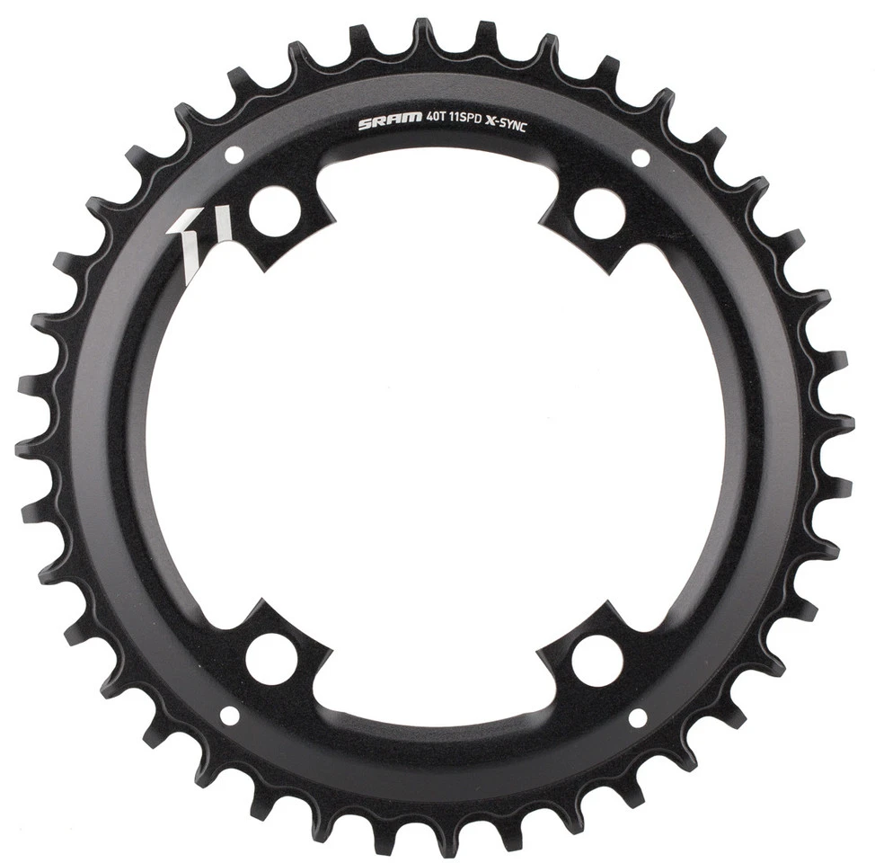 SRAM Kettenblatt X-Sync Asymmetrisch, 4-Arm, 110 Mm Lockreis Für Apex 1 3 SRAM Kettenblatt X-Sync Asymmetrisch, 4-Arm, 110 Mm Lockreis Für Apex 1