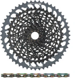 SRAM GX Eagle XG-1275 Kassette + Eagle Kette 12-fach Verschleißset -Hochleistungsfahrrad 338264