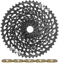 SRAM GX Eagle XG-1275 Kassette + Eagle Kette 12-fach Verschleißset -Hochleistungsfahrrad 338270