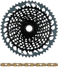 SRAM X01 Eagle XG-1295 Kassette + Eagle Kette 12-fach Verschleißset 16 SRAM X01 Eagle XG-1295 Kassette + Eagle Kette 12-fach Verschleißset -Hochleistungsfahrrad 347894