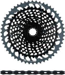 SRAM X01 Eagle XG-1295 Kassette + Eagle Kette 12-fach Verschleißset 18 SRAM X01 Eagle XG-1295 Kassette + Eagle Kette 12-fach Verschleißset -Hochleistungsfahrrad 347896