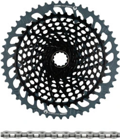 SRAM X01 Eagle XG-1295 Kassette + Eagle Kette 12-fach Verschleißset 20 SRAM X01 Eagle XG-1295 Kassette + Eagle Kette 12-fach Verschleißset -Hochleistungsfahrrad 347898