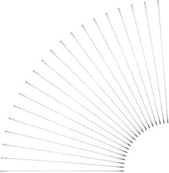 Sapim CX-Ray Straightpull Speichen + Nippel - 20 Stück -Hochleistungsfahrrad 376704