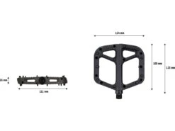 OneUp Components Comp Plattformpedale 26 OneUp Components Comp Plattformpedale -Hochleistungsfahrrad 448075