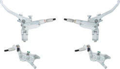 HOPE Tech 4 E4 V+h Set Scheibenbremse Mit Kunststoffleitung -Hochleistungsfahrrad 481824