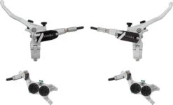 HOPE Tech 4 E4 V+h Set Scheibenbremse Mit Kunststoffleitung -Hochleistungsfahrrad 481827